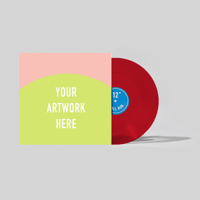 Custom Vinyl Record 12" LP - Red